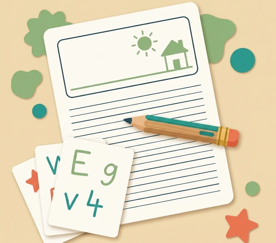 5 Free Handwriting & Story Paper — free printable PDFs