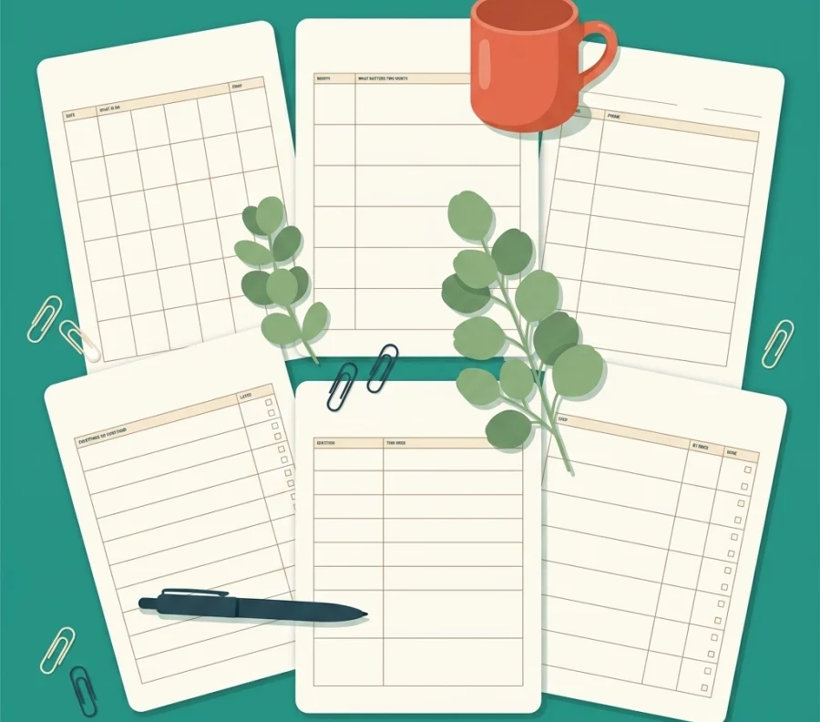 40 Free Home & Life Planners and Trackers — free printable PDFs